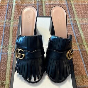 Women’s Gucci Marmont block heel